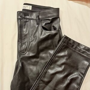Abercrombie leather pant - curve love